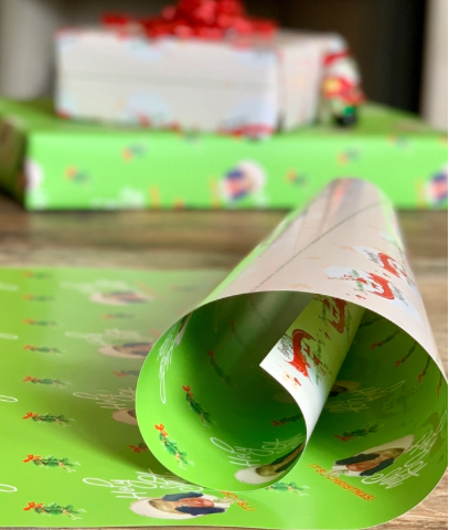 custom wrapping paper